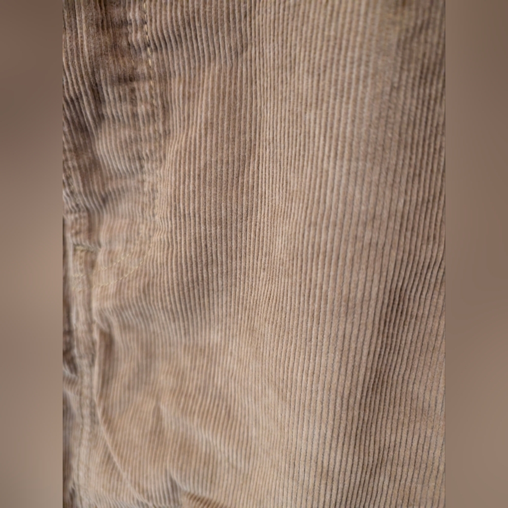 Levi's ICON Tan Corduroy Mini Skirt - Picture 8 of 9